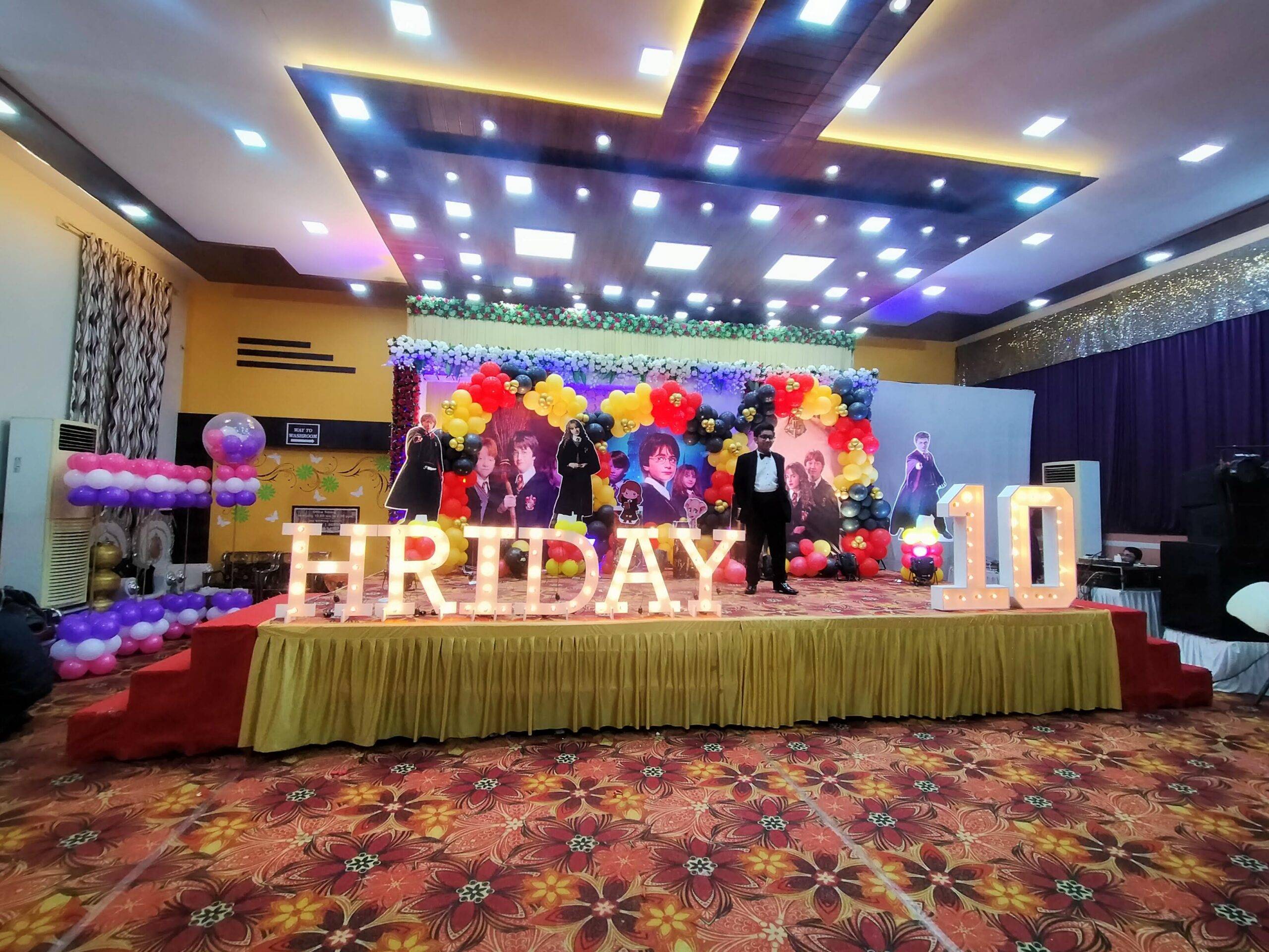 Unique & Customized Harry Potter 3D Theme Set up